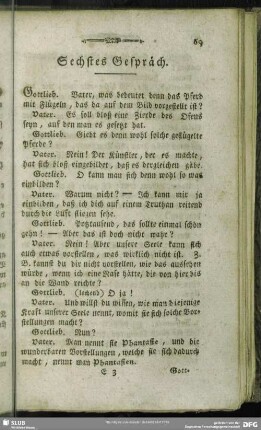 Sechstes Gespräch