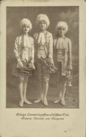 Königs Cornet-à-piston-Solisten-Trio