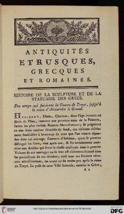 Des temps qui suiverent la guerre de Troye, jusquà la mort d'Alexandre le Grand