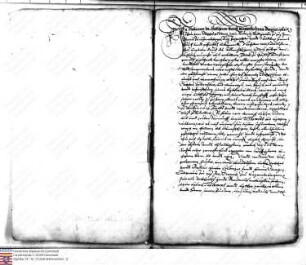 Testament Landgraf Ludwigs IV. von Hessen-Marburg