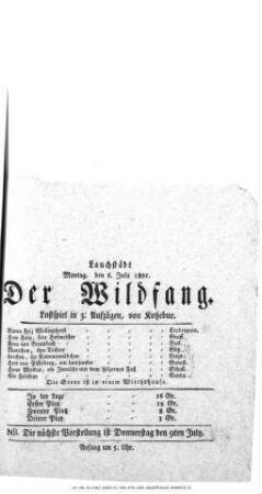 Der Wildfang