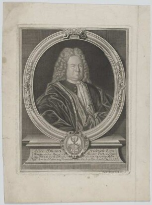 Bildnis des Johann Friederich Bone