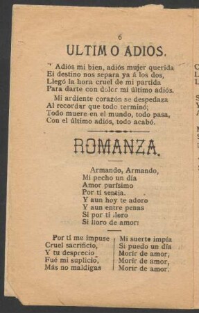 Romanza.