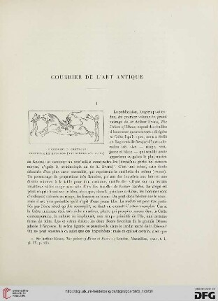 5. Pér. 7.1923: Courrier de l'art antique, [27]