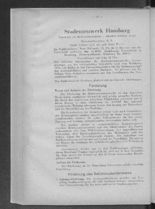 Studentenwerk Hamburg