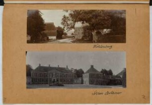 Wohlenberg. Schloss Bothmer, Klütz: Ansichten (aus: Skizzen- und Fotoalbum 25)