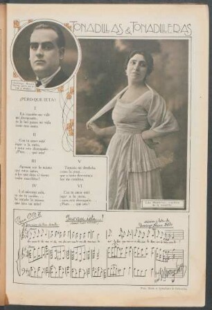 Lola Membrives, creadora de la tonadilla - [Fotografía]