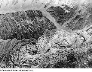 Kalifornien, Death Valley, Geomorphologie, Blick auf das Tal des Todes