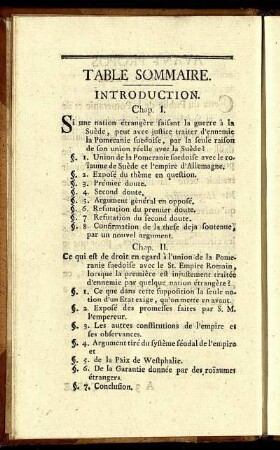 Table Sommaire.