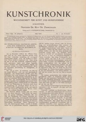 Heft 7 (30. November 1899)
