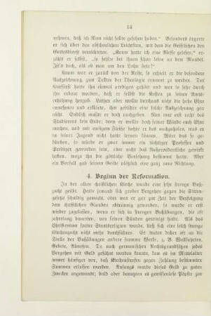 4. Beginn der Reformation