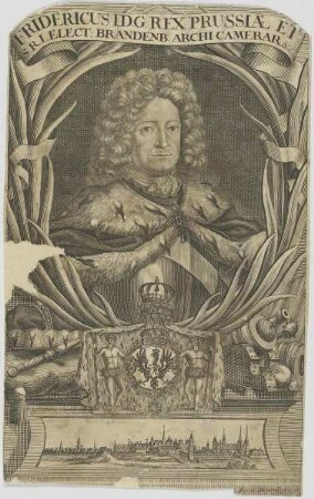 Bildnis des Fridericus I.D.G. Rex Prussiae