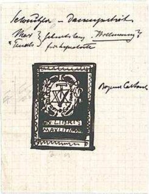 Littmann, Max; Exlibris - Ansicht