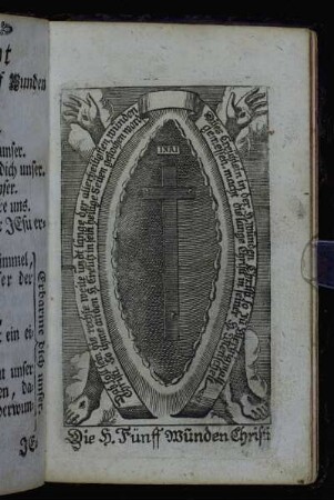 Die H. Fünff Wũnden Christi.