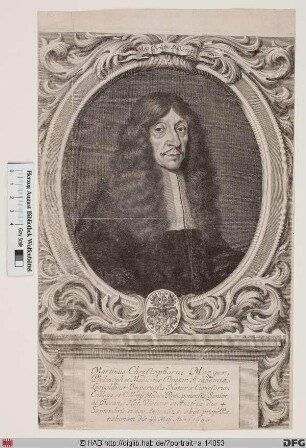 Bildnis Martin Christoph Metzger (Mezger)