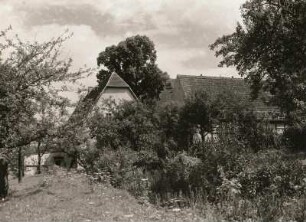 Grillenburg. Gebäudegruppe am Gasthof