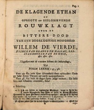 Opdragt Aan de Doorlugtigste Vorstinnen, Haare Koninglyke Hoogheid Anna, Geboore Princesse Van Brunswyk-Lunenburg-Hanover, Kroon Princesse Van Groot-Brittanje, Princesse Weduwe Van Wylen Syne Doorlugstigste Hoogheid Willem de Vierde ... : Benevens Haare Vorstelyke Doorlugtigheid Maria Louisa, Geboore Princesse Weduwe Van Wylen Syn Doorlugtige Hoogheid Joan Willem Friso, Prince Van Orange en Nassau ...