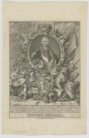 Bildnis des Carolvs de Loewenstein-Wertheim