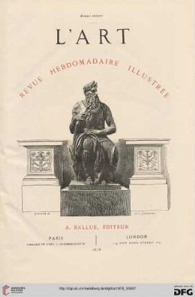 4: L' art: revue hebdomadaire illustrée