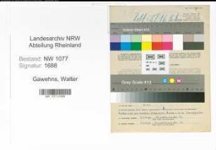 Entnazifizierung Walter Gawehns , geb. 24.08.1918 (Polizist)