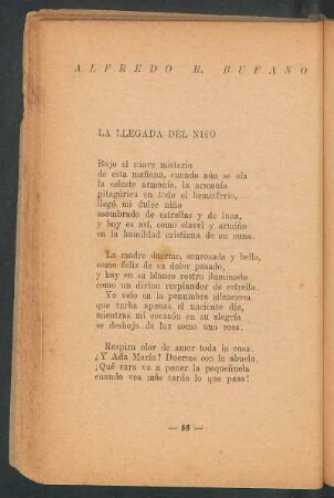 La llegada del niño