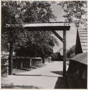 Ausstellung »Die Slowakei« 1942 auf dem Killesberg, Stuttgart: Dorf