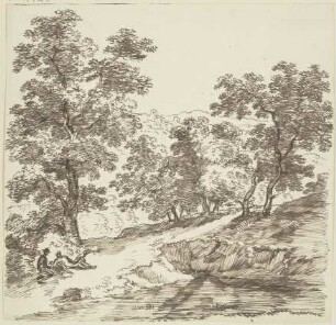 Baumreiche Landschaft