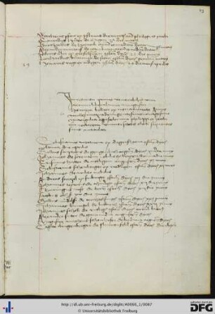 [fol. 43] Rektorat Heinrich Kolher 1490