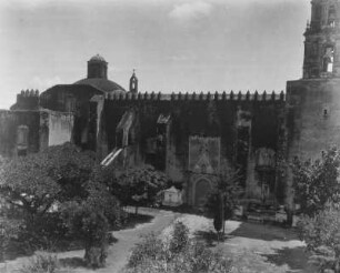 Kathedrale von Cuernavaca : Blick in einen Innenhof der Kathedrale von Cuernavaca