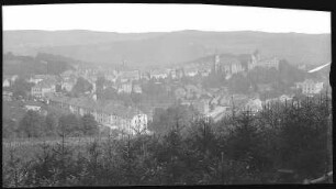 Schwarzenberg. Blick auf Schwarzenberg