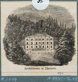 Die Forstakademie in Tharandt