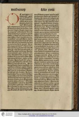 De mari autem et que natura ipsius et propter quam causam est falsa tanta aque multitudo...