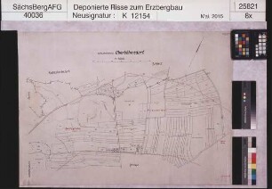 Katasterbezirk Oberböhmsdorf mit angrenzenden Katasterbezirken Schleiz und Oschitz