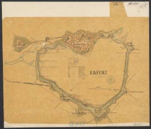 Erfurt : [nur Festungswerke]