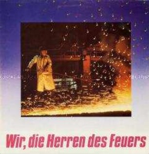 Platte des Volkskunstensembles des Eisenhüttenkombinats Ost