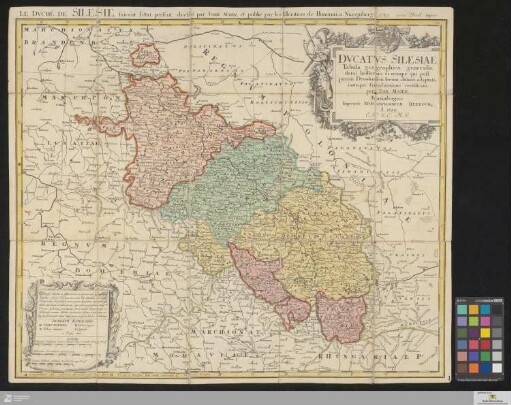 Dvcatvs Silesiae Tabula geographica generalis