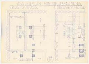 Unbekanntes Projekt: Absteifplan für die Abfangung