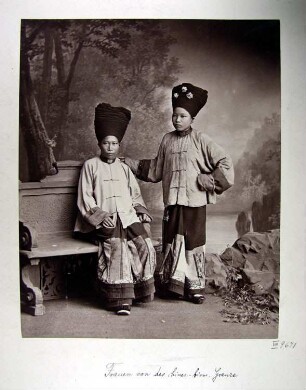 Frauen von der chinesisch-birmanischen Grenze