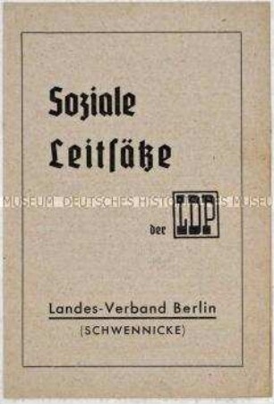 Leitsätze der Liberal-Demokratischen Partei Deutschlands