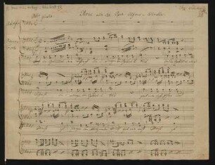 Doch im Getümmel der Schlacht. Arr.; V, pf (orch); es-Moll; D 732/8