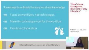 Unbreaking our Knowledge Sharing Workflows?