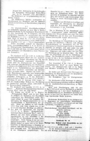 In nicht öffendlicher Sitzung (47,48), 10. Februar 1909