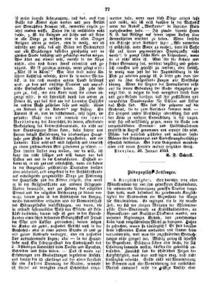 Pädagogische Zeitfragen