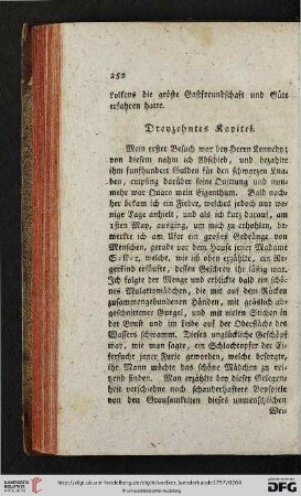 Dreyzehntes Kapitel