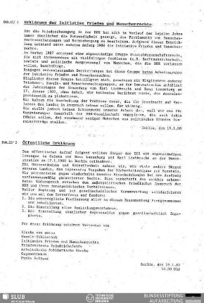 Dok. II/2. Öffentliche Erkärung