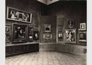 Aufstellung der Gemäldegalerie und der Skulpturensammlung im Kaiser-Friedrich-Museum, Raum 67, Deutsche Gemälde des 16. Jhd.
