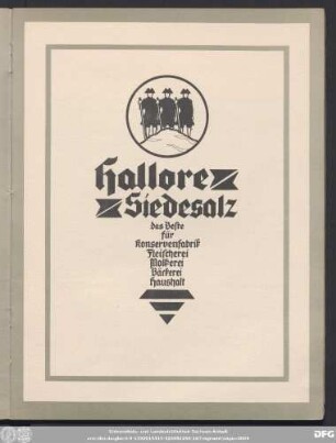 Hallore Siedesalz des Beste für Konservenfabrik Fleischerei Molkerei Bäckerei Haushalt