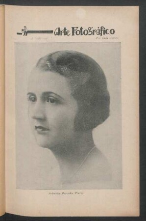 Arte Fotográfico - Señorita Mercedes Porres