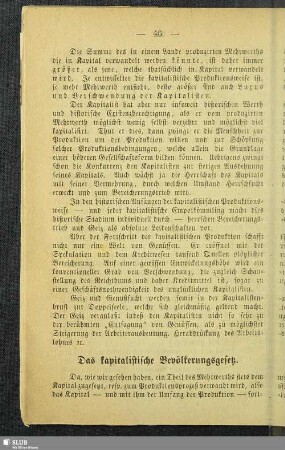 Das kapitalistische Bevölkerungsgesetz
