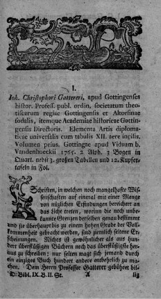 Elementa artis diplomaticae universalis.
